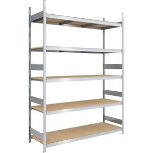 Estantería grande de ensamblaje con tableros de partículas, 3000mm - Estantería básica Estantería grande de ensamblaje con tableros de partículas, 3000mm - Estantería básica