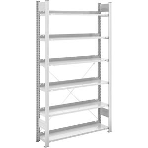 Scaffale Archivio Hofe Grigio Chiaro RAL 7035 Unilaterale Scaffale Archivio Hofe Grigio Chiaro RAL 7035 Unilaterale