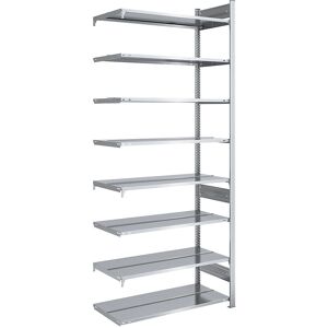 Raft dublu pentru arhivare galvanizat - 2700mm - 1000x600mm - Sistem de depozitare documente Raft dublu pentru arhivare galvanizat - 2700mm - 1000x600mm - Sistem de depozitare documente