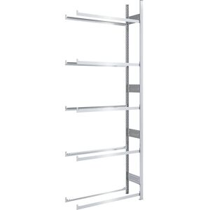 Estantería para neumáticos - 3000mm Acero, Galvanizado, 5 niveles Estantería para neumáticos - 3000mm Acero, Galvanizado, 5 niveles