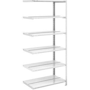 hofe Stahlregal - 1850mm, doppelseitig, erweiterbar - Regalkonstruktion hofe Stahlregal - 1850mm, doppelseitig, erweiterbar - Regalkonstruktion