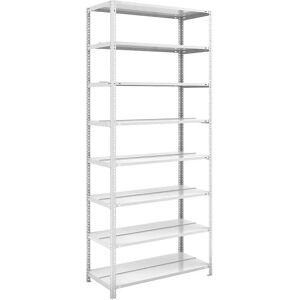 Estantería Hofe para archivos - Modelo básico doble 2550mm - Estantería de almacenamiento Estantería Hofe para archivos - Modelo básico doble 2550mm - Estantería de almacenamiento