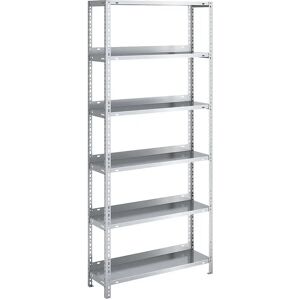 Raft de arhivă galvanizat hofe - 1850mm - Tip de bază - 750x300mm Raft de arhivă galvanizat hofe - 1850mm - Tip de bază - 750x300mm