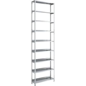 Hofe Estantería Galvanizada Ajustable - Básica - 2900mm Hofe Estantería Galvanizada Ajustable - Básica - 2900mm