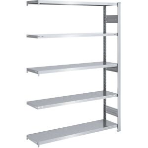 Estantería resistente galvanizada Hofe - 2000mm - 5 baldas Estantería resistente galvanizada Hofe - 2000mm - 5 baldas