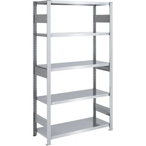 Estantería reforzada galvanizada Hofe - 2000mm, 5 baldas Estantería reforzada galvanizada Hofe - 2000mm, 5 baldas