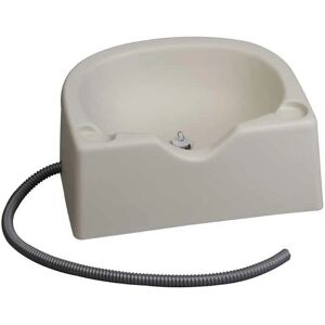 SUNDO Bassine de lavage de tête - Confort pour tête et cou - Grand récipient en plastique - Publicité SUNDO Bassine de lavage de tête - Confort pour tête et cou - Grand récipient en plastique - Publicité