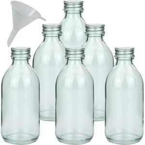 Mikken - Kanna Karaff Set 6x250ml - 250 ml - Vidrio - Juego de botellas de vidrio Mikken - Kanna Karaff Set 6x250ml - 250 ml - Vidrio - Juego de botellas de vidrio