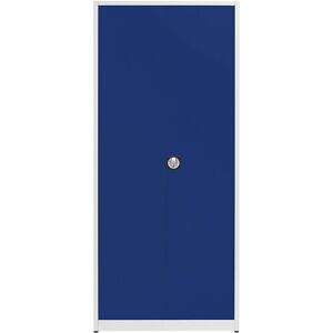 Dulap universal Mauser - Gri deschis / albastru ultramarin - 2200 x 950 x 420 mm Dulap universal Mauser - Gri deschis / albastru ultramarin - 2200 x 950 x 420 mm
