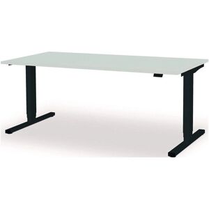 Mauser Bureau - Espace de travail ajustable en hauteur - Gris anthracite / Gris clair - Publicité Mauser Bureau - Espace de travail ajustable en hauteur - Gris anthracite / Gris clair - Publicité