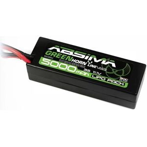 Absima Pack de Batterie LiPo 11,1V 5000mAh - Système T Boîtier Dur Absima Pack de Batterie LiPo 11,1V 5000mAh - Système T Boîtier Dur