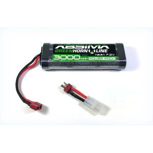 Absima Greenhorn 7.2V 3000mAh RC Batterij - Accessoire RC Absima Greenhorn 7.2V 3000mAh RC Batterij - Accessoire RC
