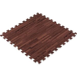 Tapis d'exercice Gorilla Sports - Effet Bois Foncé - 100616-00100-0001 - Publicité Tapis d'exercice Gorilla Sports - Effet Bois Foncé - 100616-00100-0001 - Publicité