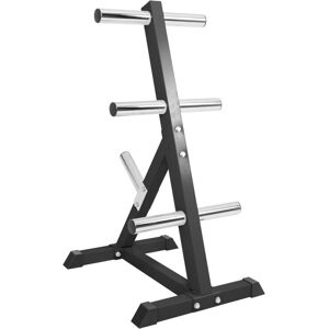 Gorilla Sports Support Compact pour Poids - Banc de musculation/rack - Publicité Gorilla Sports Support Compact pour Poids - Banc de musculation/rack - Publicité