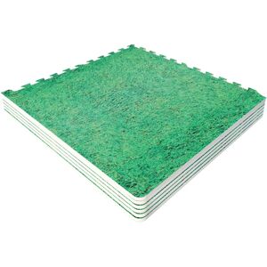 Tapis d'entraînement Gorilla Sports - 6 Pièces avec Bords - Publicité Tapis d'entraînement Gorilla Sports - 6 Pièces avec Bords - Publicité