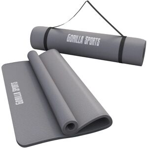 Tapis de Yoga Deluxe Gorilla Sports 190x60cm - Antidérapant, Mou, Portable - Publicité Tapis de Yoga Deluxe Gorilla Sports 190x60cm - Antidérapant, Mou, Portable - Publicité