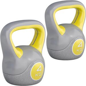 Gorilla Sports - Kettlebell - 2x4kg - Effektiv kompakt träning Gorilla Sports - Kettlebell - 2x4kg - Effektiv kompakt träning