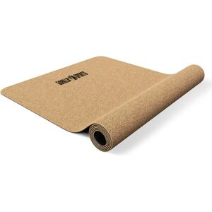 Gorilla Sports Naturlig kork yoga matta - 183x61x0,5cm Gorilla Sports Naturlig kork yoga matta - 183x61x0,5cm