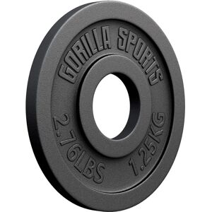 Gorilla Sports Painolevy - 51mm, Valuraaka, Useita painoja Gorilla Sports Painolevy - 51mm, Valuraaka, Useita painoja