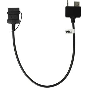 vhbw iPod AUX Adapter Cable - 30cm - Black - Car Stereo vhbw iPod AUX Adapter Cable - 30cm - Black - Car Stereo