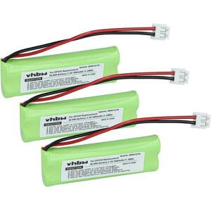 vhbw 3x Battery Compatible with Binatone Zest Cordless Phone - Landline Accessory vhbw 3x Battery Compatible with Binatone Zest Cordless Phone - Landline Accessory
