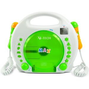 X4-Tech Bobby Joey - Lecteur MP3/CD pour enfants, Vert - Publicité X4-Tech Bobby Joey - Lecteur MP3/CD pour enfants, Vert - Publicité