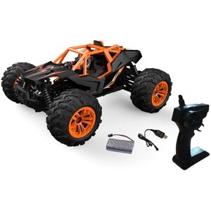 DF-Models Fun-Racer 1:14 Voiture RC - Orange - 4WD Vitesse - Publicité DF-Models Fun-Racer 1:14 Voiture RC - Orange - 4WD Vitesse - Publicité