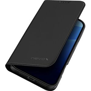 Nevox Apple iPhone 16 Pro 6.3 Schwarz Folio Handyhülle Nevox Apple iPhone 16 Pro 6.3 Schwarz Folio Handyhülle