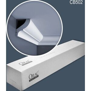 Orac Decor - Model BASIXX CB502N - White Cornice Moulding - 20m Orac Decor - Model BASIXX CB502N - White Cornice Moulding - 20m