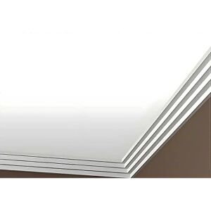 Profhome 150140 White Cornice Moulding - Cornice moulding Profhome 150140 White Cornice Moulding - Cornice moulding