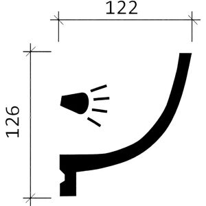 Profhome Decor Profhome 150220 - Cornice moulding Profhome Decor Profhome 150220 - Cornice moulding