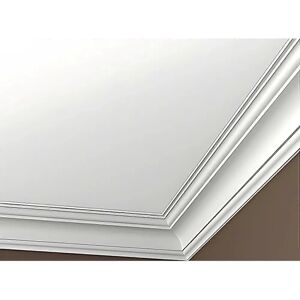 Profhome Decor Polyurethane Cornice Moulding - White, 200cm, Neo-Classic Style Profhome Decor Polyurethane Cornice Moulding - White, 200cm, Neo-Classic Style