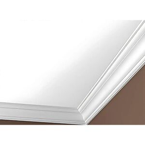 Profhome 150293F White Neoclassical Cornice Moulding - Cornice moulding Profhome 150293F White Neoclassical Cornice Moulding - Cornice moulding