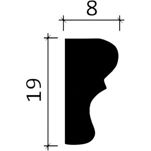 Profhome 151321 Wall Molding - Neoclassical Style Profhome 151321 Wall Molding - Neoclassical Style