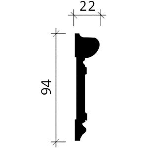 Profhome 151345F Polyurethane Wall Molding - White - Neo-Classicism Profhome 151345F Polyurethane Wall Molding - White - Neo-Classicism