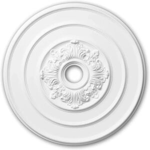Profhome White Ceiling Rose - 156005 - Sturdy, lightweight, 65.6cm Profhome White Ceiling Rose - 156005 - Sturdy, lightweight, 65.6cm