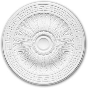 Profhome 156019 White Ceiling Rose - Ceiling rose Profhome 156019 White Ceiling Rose - Ceiling rose