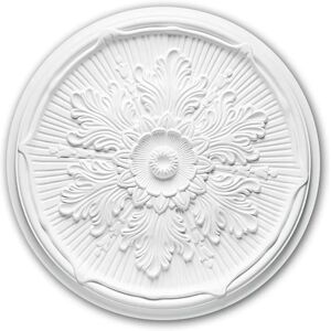 Profhome 156022 White Ceiling Rose - Ceiling rose Profhome 156022 White Ceiling Rose - Ceiling rose