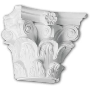 Profhome Decor Profhome 115010 Capitel de moitié de colonne blanc - Capitel de moitié de colonne - Publicité Profhome Decor Profhome 115010 Capitel de moitié de colonne blanc - Capitel de moitié de colonne - Publicité