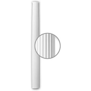 Profhome Blanc Fuste de moyenne colonne - Style néo-classique - 116080 - Publicité Profhome Blanc Fuste de moyenne colonne - Style néo-classique - 116080 - Publicité
