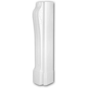Profhome Decor 164002 - Blanco Chimenea decorativa clásica Profhome Decor 164002 - Blanco Chimenea decorativa clásica