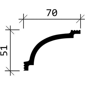 Profhome Decor 650160-box Lightweight Pre-primed Neo-Classic Mouldings - Decorative Mouldings Profhome Decor 650160-box Lightweight Pre-primed Neo-Classic Mouldings - Decorative Mouldings