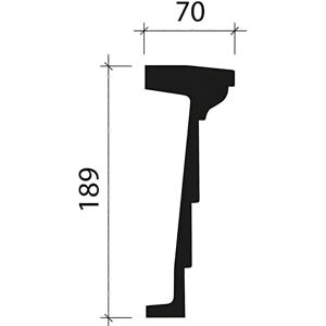 Profhome Decor Profhome 404201 Schiuma di Poliuretano Rigida Bianca Architrave - Architrave Profhome Decor Profhome 404201 Schiuma di Poliuretano Rigida Bianca Architrave - Architrave