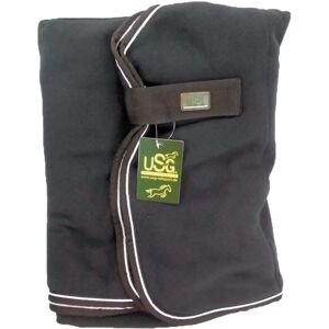 Couverture en polaire USG - 95 cm, noire - Couverture pour cheval - Publicité Couverture en polaire USG - 95 cm, noire - Couverture pour cheval - Publicité