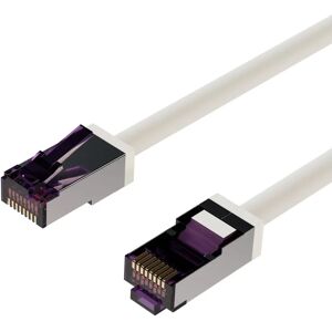Cable Ethernet FLEXLINE FLX FL31-28096 - Categoría 6A, Doble Blindaje, Blanco, 20m Cable Ethernet FLEXLINE FLX FL31-28096 - Categoría 6A, Doble Blindaje, Blanco, 20m
