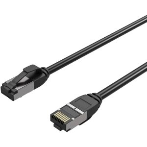 Câble réseau Flexline 7,5 m - U/FTP, Noir Câble réseau Flexline 7,5 m - U/FTP, Noir