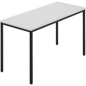 Mesa rectangular Kaiserkraft - Marco de acero - 1200x600mm Mesa rectangular Kaiserkraft - Marco de acero - 1200x600mm