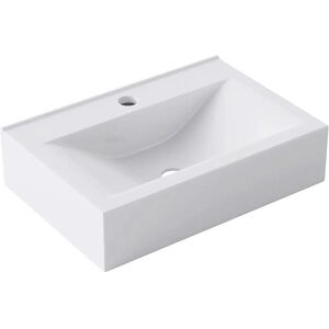 Doporro - Lavabo en céramique blanc - Brüssel-118C - 45cm - Publicité Doporro - Lavabo en céramique blanc - Brüssel-118C - 45cm - Publicité