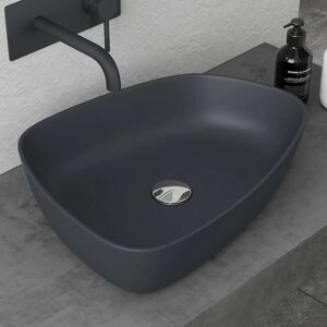 Lavabo de Salle de Bain DOPORRO - Fonte Minérale, Anthracite Mat - Salle de Bain - Publicité Lavabo de Salle de Bain DOPORRO - Fonte Minérale, Anthracite Mat - Salle de Bain - Publicité