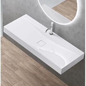 Doporro Colossum810 - Lavabo carré en fonte minérale - Blanc - Publicité Doporro Colossum810 - Lavabo carré en fonte minérale - Blanc - Publicité
